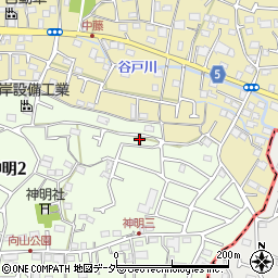 東京都武蔵村山市神明2丁目103-8周辺の地図