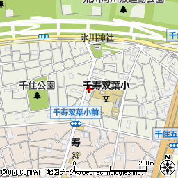 東京都足立区千住大川町16周辺の地図