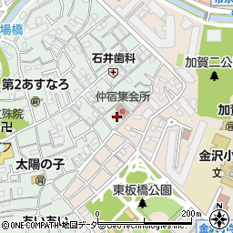 東京都板橋区仲宿3周辺の地図