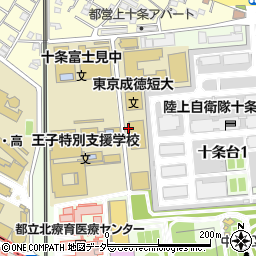 東京成徳総務課周辺の地図