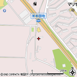 千葉県八千代市米本1450周辺の地図