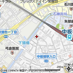 東京都板橋区弥生町47周辺の地図