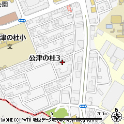 千葉県成田市公津の杜3丁目14-9周辺の地図