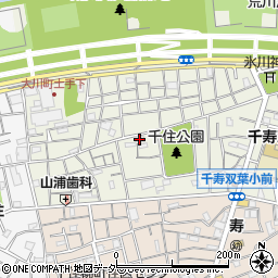 千住大川デイサービスセンター周辺の地図