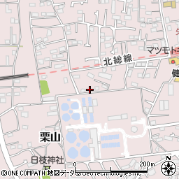 千葉県松戸市栗山149周辺の地図