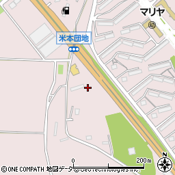 千葉県八千代市米本1448周辺の地図