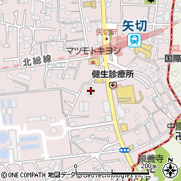 千葉県松戸市栗山35周辺の地図