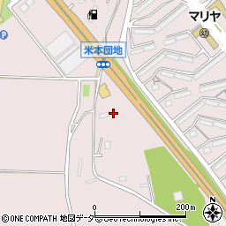 千葉県八千代市米本1451周辺の地図