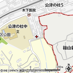 千葉県成田市公津の杜5丁目27周辺の地図