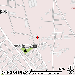 千葉県八千代市米本2373周辺の地図