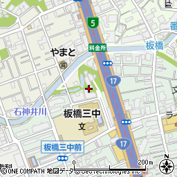 東京都板橋区氷川町21周辺の地図