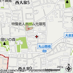 東京都練馬区西大泉5丁目16-19周辺の地図