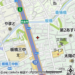 東京都板橋区仲宿52周辺の地図