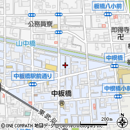 中華料理 味楽周辺の地図