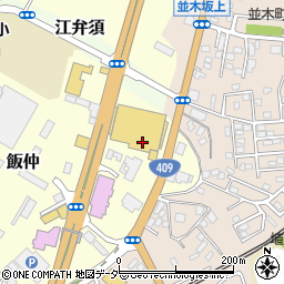 千葉県成田市飯仲9周辺の地図