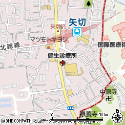 千葉県松戸市栗山27周辺の地図