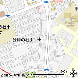 千葉県成田市公津の杜3丁目14-4周辺の地図