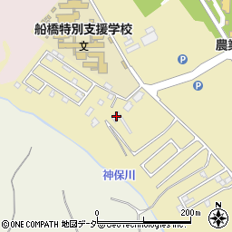 千葉県船橋市金堀町353周辺の地図