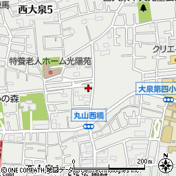 東京都練馬区西大泉5丁目16-36周辺の地図