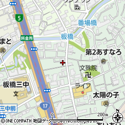 仲宿ハイツ周辺の地図