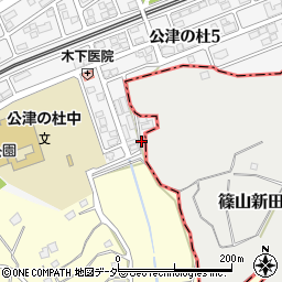 千葉県成田市公津の杜5丁目26周辺の地図