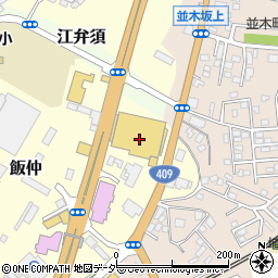 トライアルスマート成田店周辺の地図