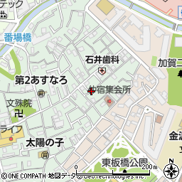 東京都板橋区仲宿4周辺の地図