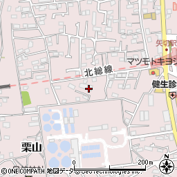 千葉県松戸市栗山153周辺の地図