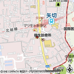 千葉県松戸市栗山31周辺の地図