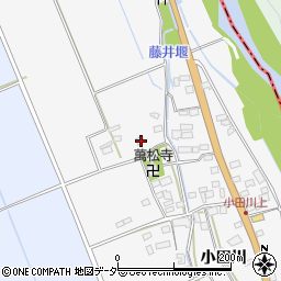 山梨県韮崎市中田町小田川635-1周辺の地図