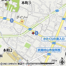 武蔵村山ＭＭスタンプ協同組合周辺の地図