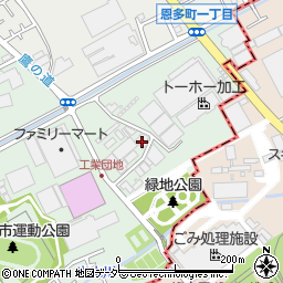 川崎金属工業有限会社周辺の地図
