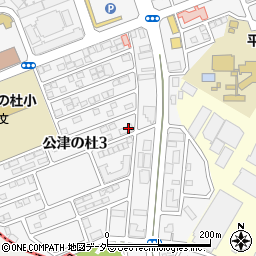 千葉県成田市公津の杜3丁目8-6周辺の地図