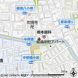 東京都板橋区双葉町7周辺の地図