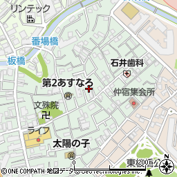 リハビリデイサービスｎａｇｏｍｉ板橋仲宿店周辺の地図