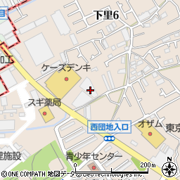 株式会社三基フーズ　東久留米店周辺の地図