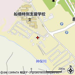 千葉県船橋市金堀町351周辺の地図