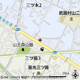 武蔵村山ビジネスホテル純和周辺の地図