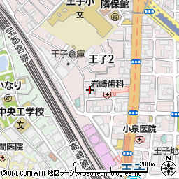東京都北区王子2丁目11周辺の地図