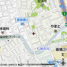 東京都板橋区大和町46周辺の地図