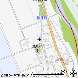 山梨県韮崎市中田町小田川661周辺の地図