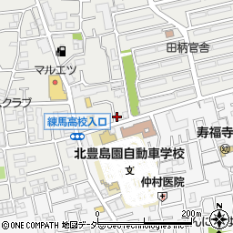 日本パーク・練馬田柄パーキング周辺の地図