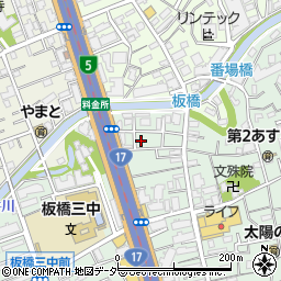 東京都板橋区仲宿51周辺の地図