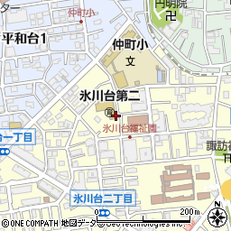 東京都練馬区氷川台2丁目16周辺の地図