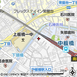 東京都板橋区弥生町39周辺の地図