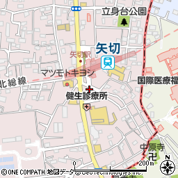 千葉県松戸市栗山28周辺の地図