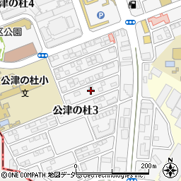 千葉県成田市公津の杜3丁目7周辺の地図