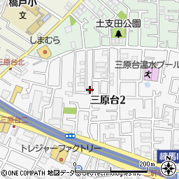 東京都練馬区三原台2丁目15-1周辺の地図