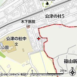 千葉県成田市公津の杜5丁目25周辺の地図