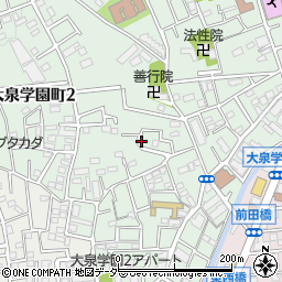 東京都練馬区大泉学園町2丁目周辺の地図